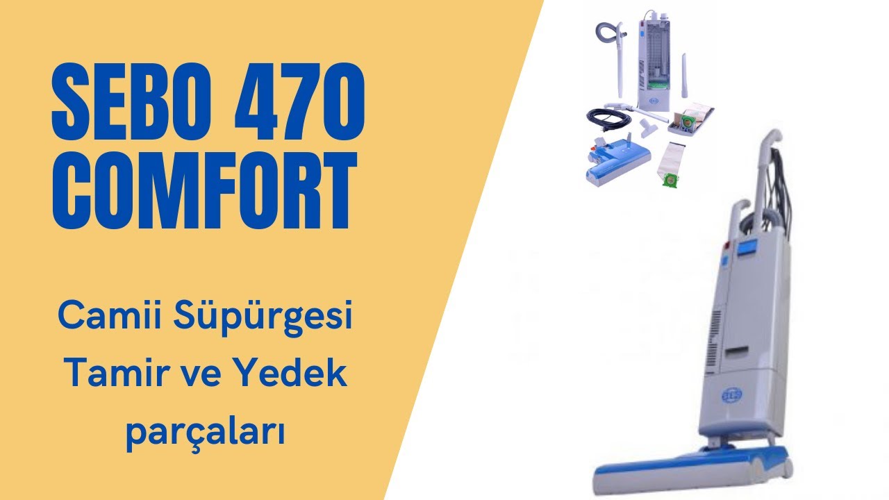 Sebo 470 Comfort | Camii süpürgesi