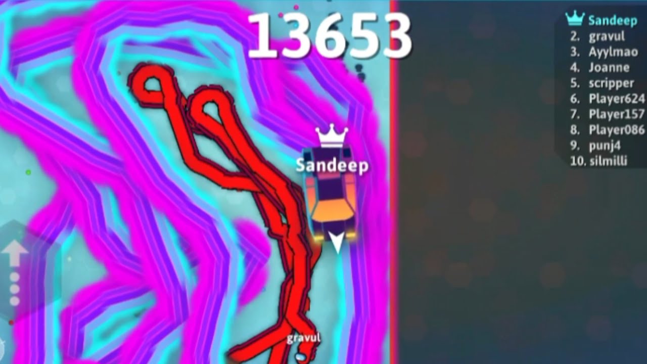 Snake io biggest snake killing 😱😱😱 Ninja trick