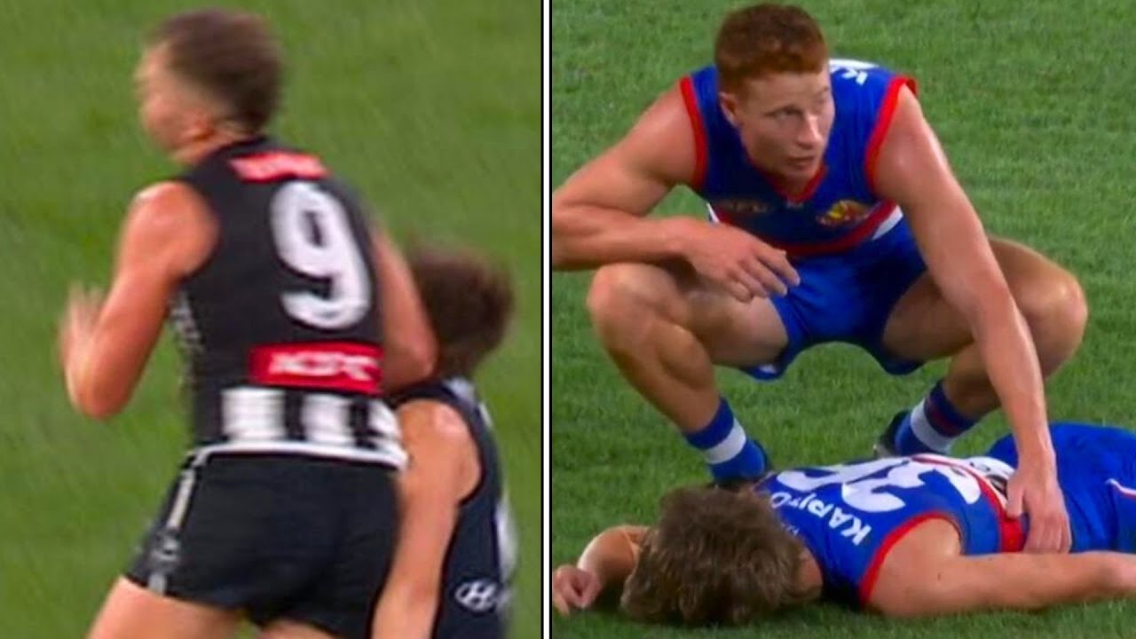 AFL BIGGEST HITS, TACKLES & FIGHTS 2025