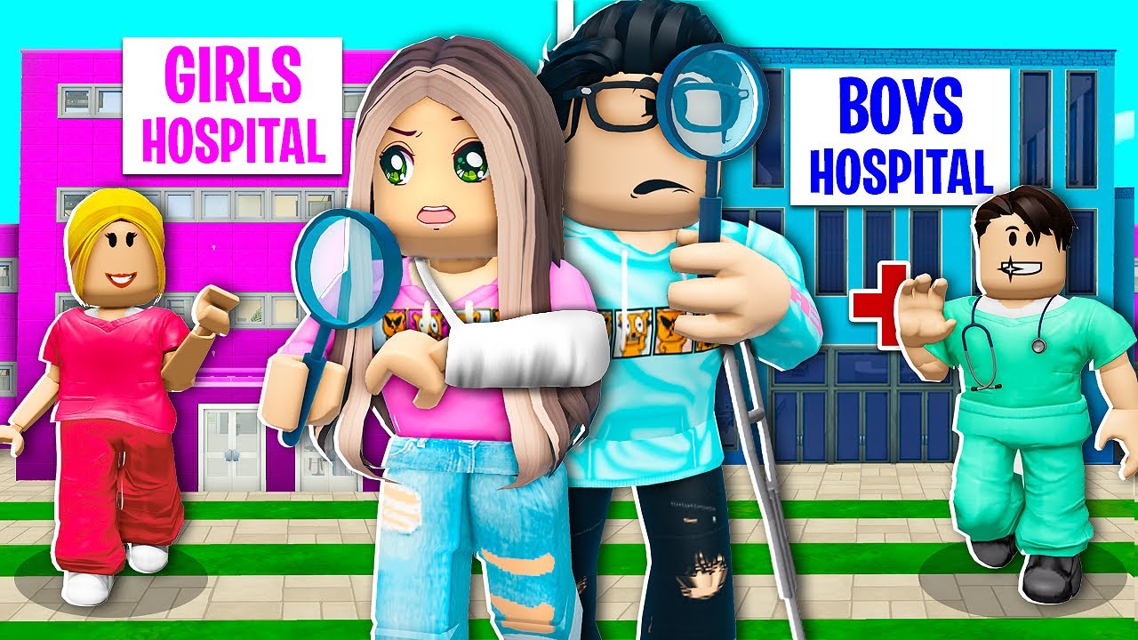 We Investigated BOYS Vs GIRLS Hospital! (Roblox Bloxburg)