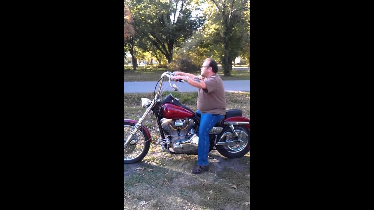 first ride on a Harley goes wrong