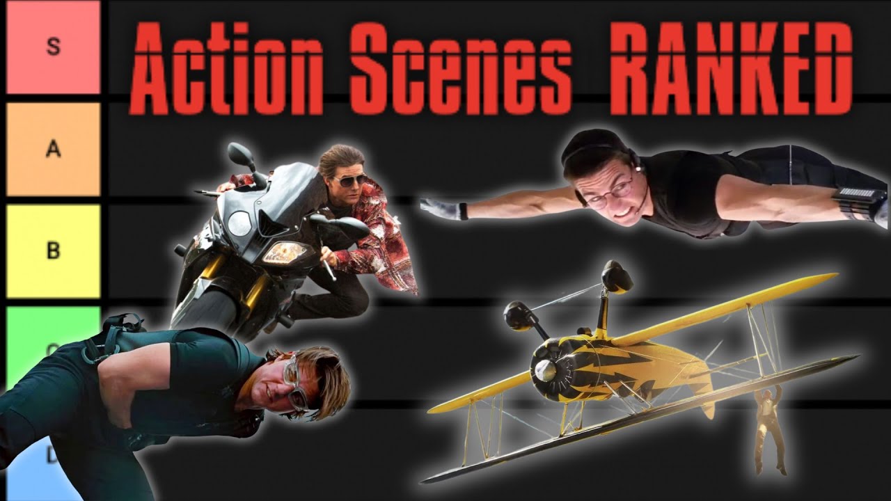 Tier List of ALL Mission: Impossible Action Scenes
