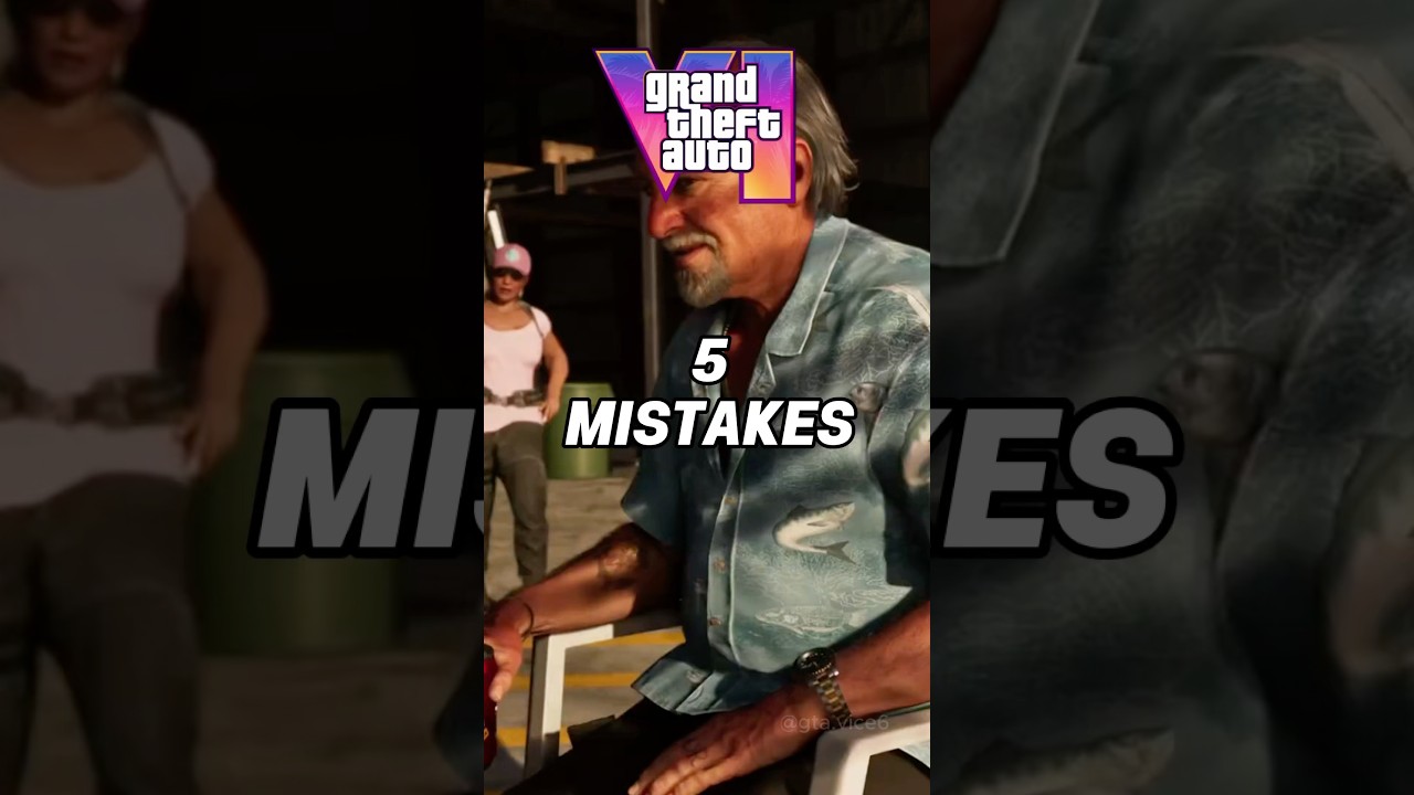 5 GTA 6 Trailer 2 Mistakes You Missed
