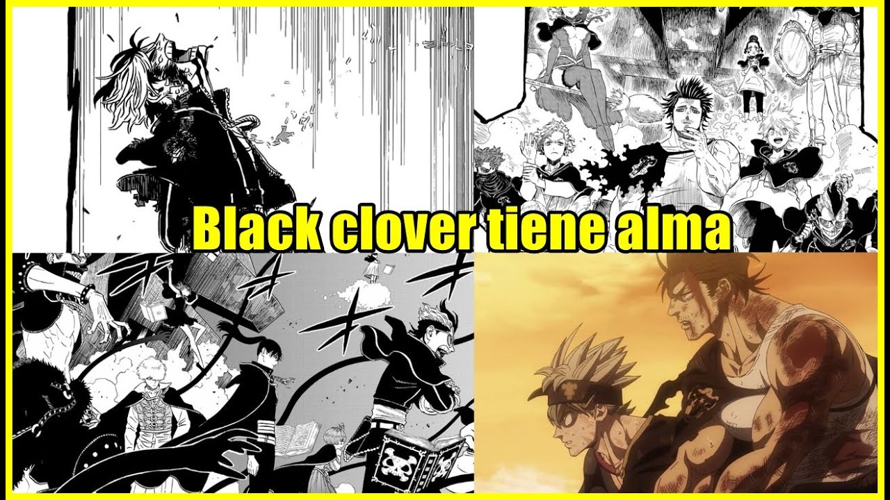 BLACK CLOVER TIENE MUCHO AMOR PROPIO