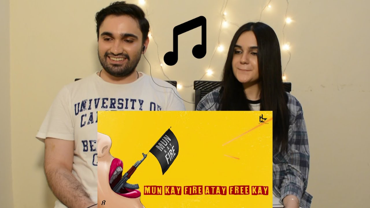 Reaction to Mun Kay Fire | Rap Demon | Talha Anjum | Youngstunners | Lyric Video | Desi H&D Reacts