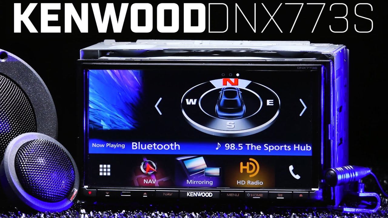 Kenwood DNX773S - Apple Carplay & Android Auto - Mirror Link - Navigation