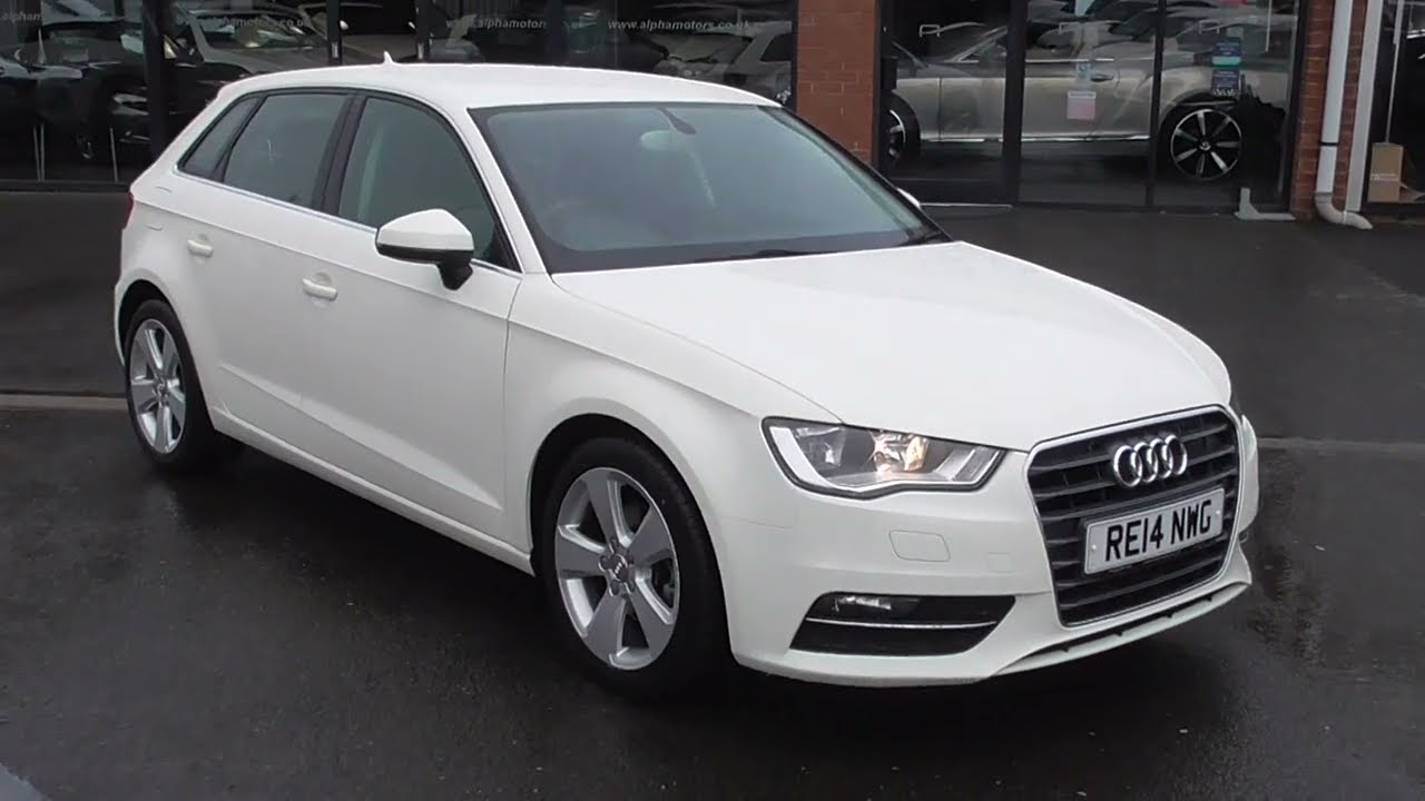 Audi A3 1.2 TFSI SPORT SPORTBACK 5DR PETROL MANUAL EURO 5 (S/S) (105 PS)