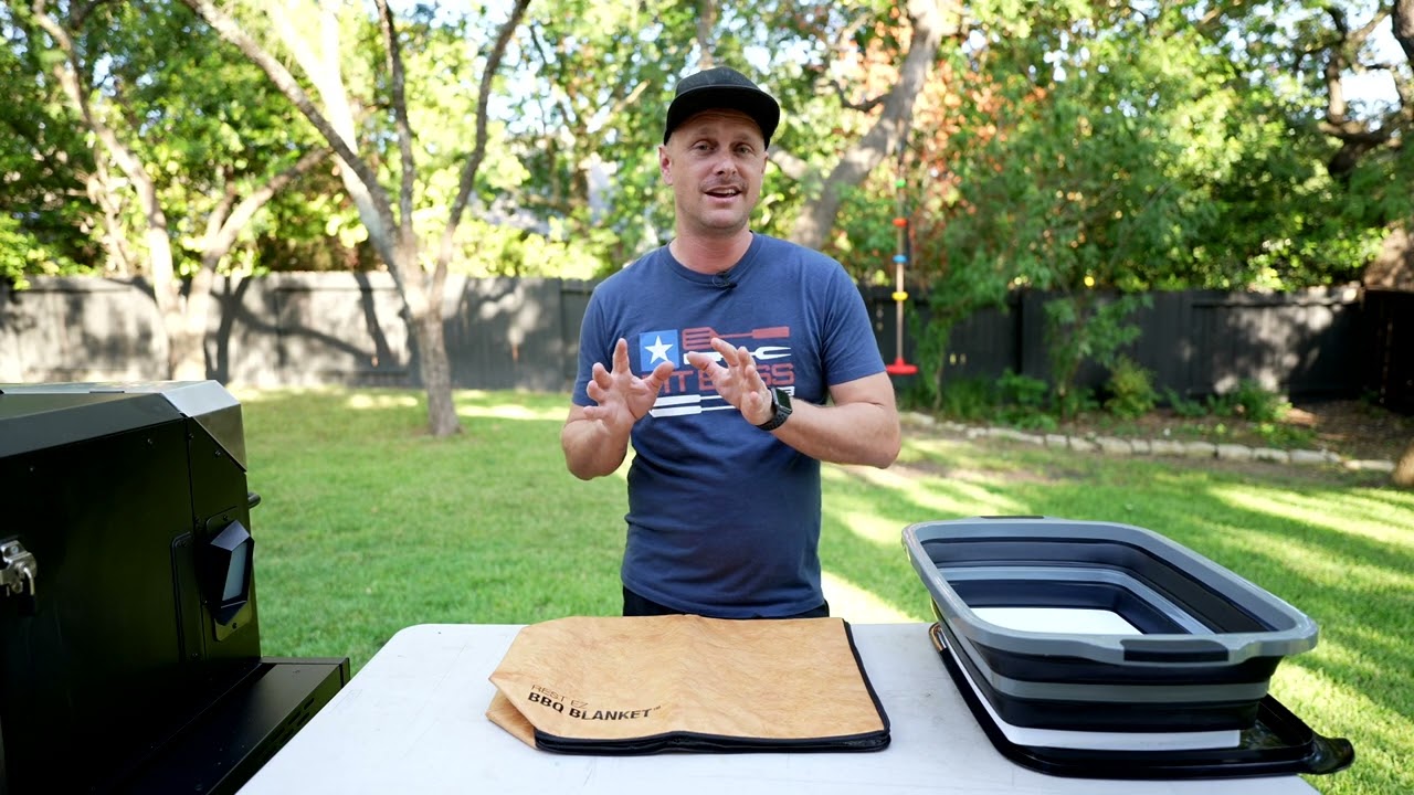 Resting Brisket with the Drip EZ REST EZ BBQ BLANKET&trade; & 
