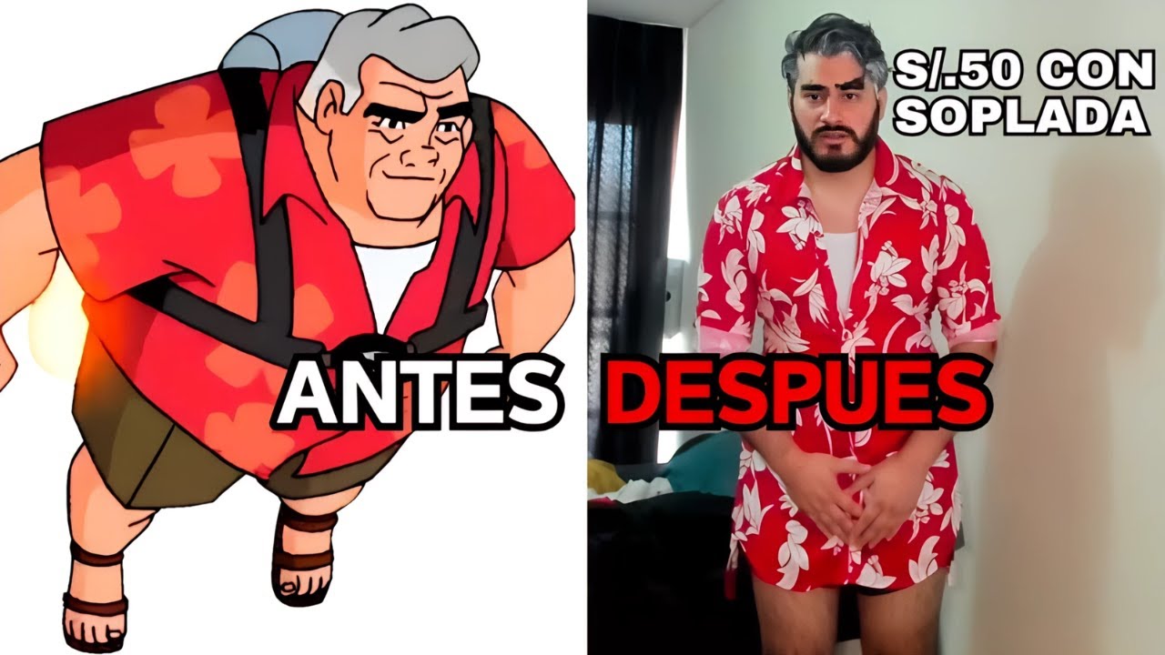 LA VIDA ESTA DIFICIL PARA UN PLOMERO EN 2025 💀🔥| PERRETV en Cosplay abuelo de ben 10
