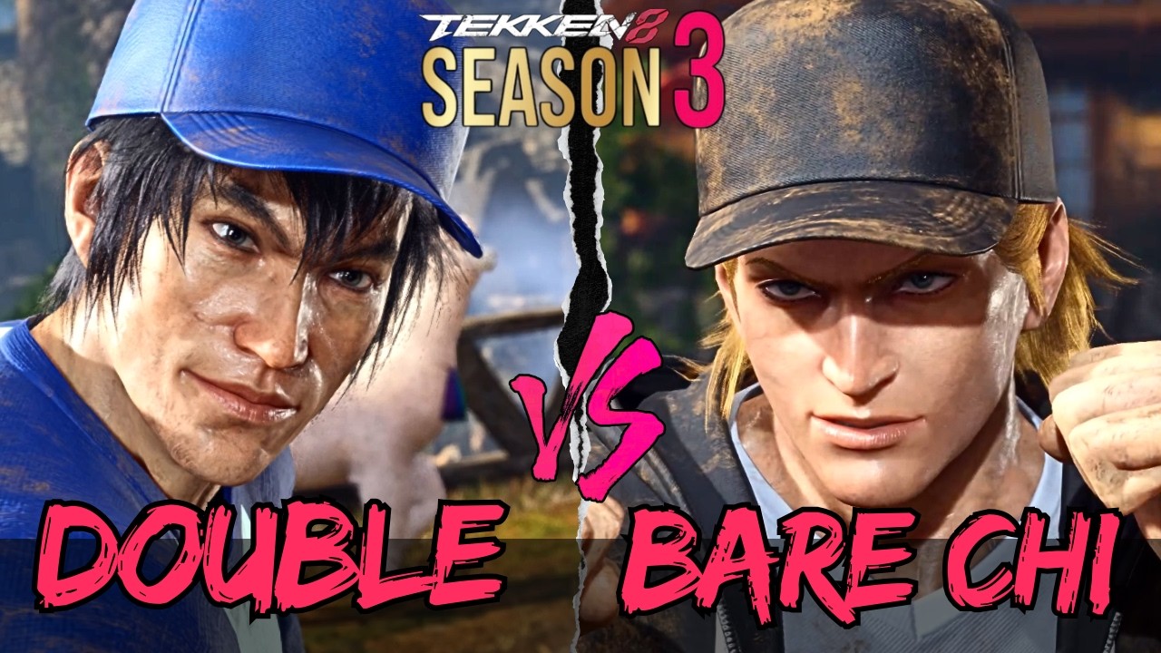 Tekken 8 - Season 3 ▰ Double (Law) Vs Bare Chi (Steve) ▰ High Level Gameplay