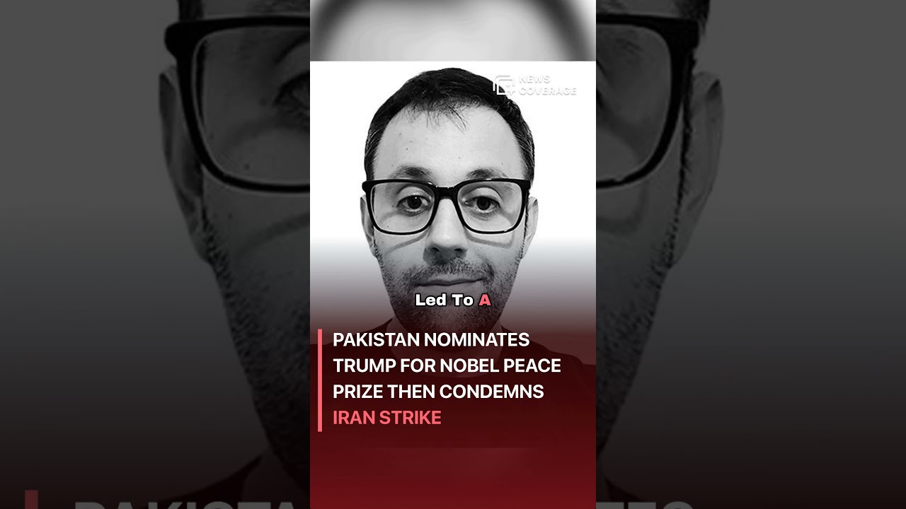 Pakistan Nominates Trump for Nobel Peace Prize Then Condemns Iran Strike #worldnews #news