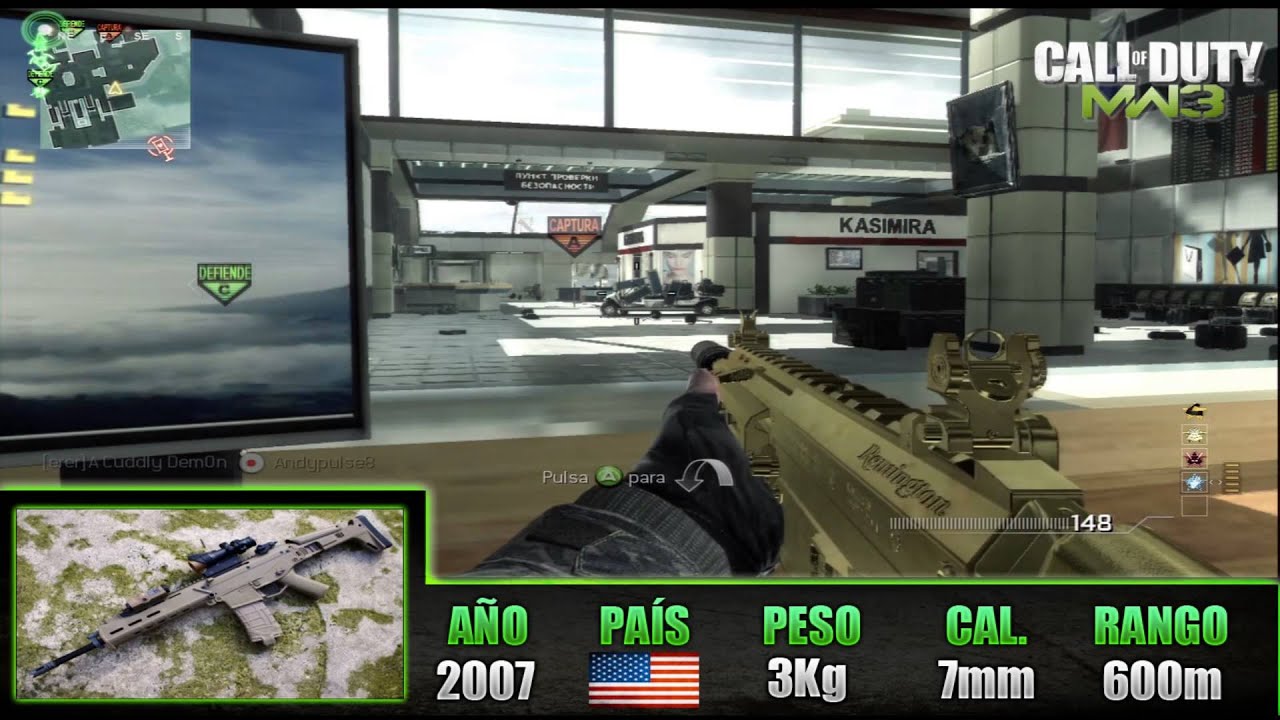 Las 10 Mejores Armas de Call Of Duty - Soki