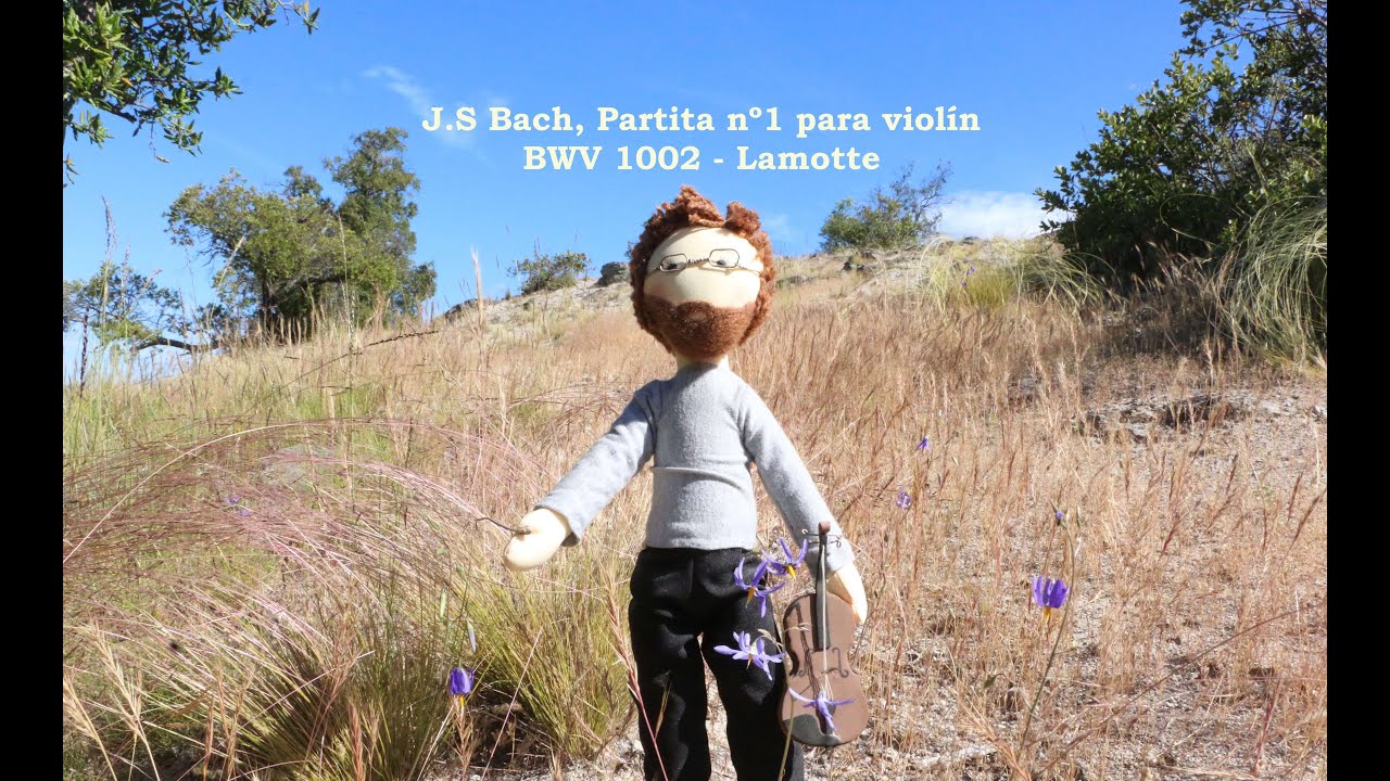 J.S Bach, Partita nº1 BWV 1002, Allemanda y Double - Lamotte