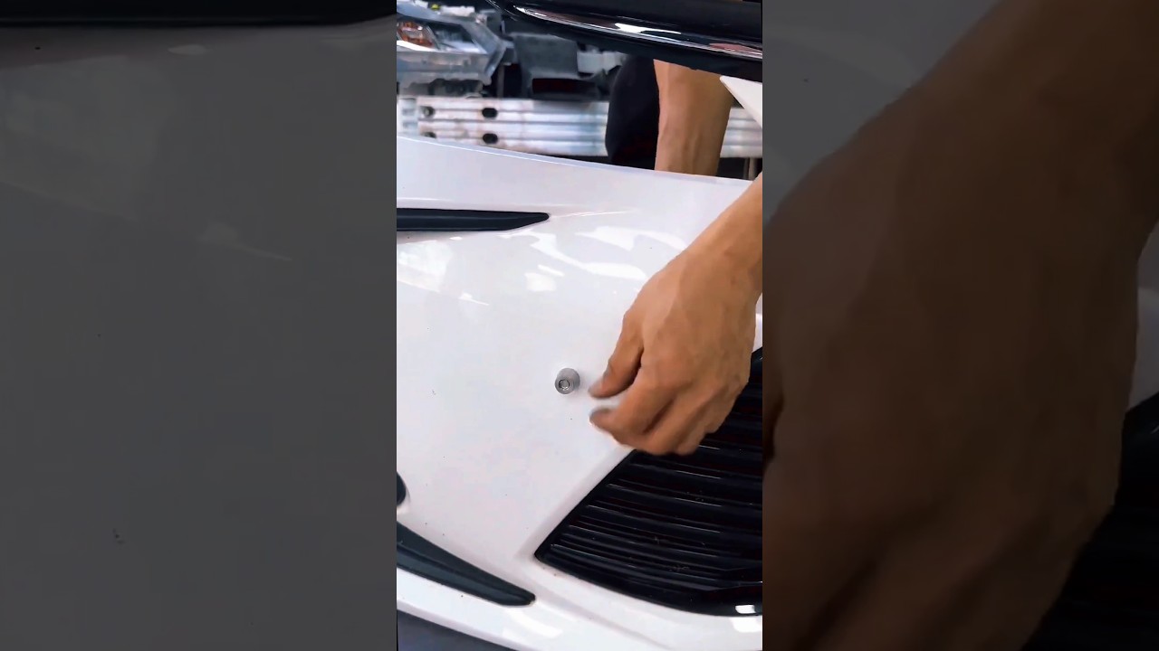 Parking sensors installation process