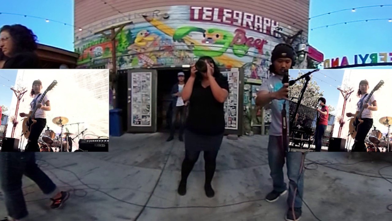 THE LET'S GO's 360º video (Live on PressureDrop.tv)