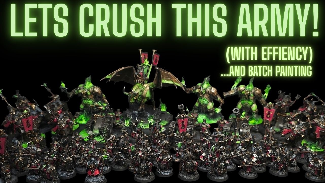 Lets Crush this Huge Army!! (helsmiths of hashut)