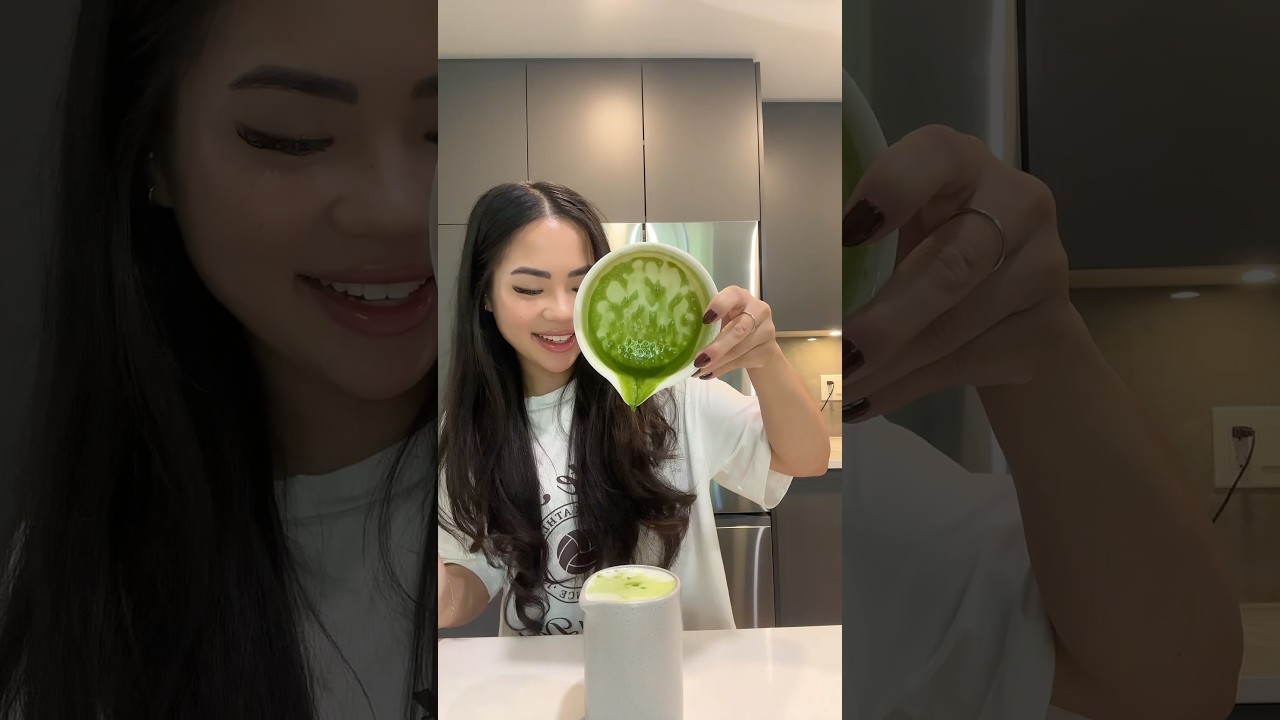 This ratio hitsss every time🥹🍵✨ #matcha #lifestyle #katseye #morningroutine #dailyvlog