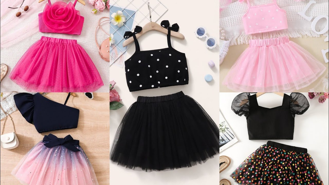 Latest&Adorable Skirt Shirt Designs for BabyGirls| Cute&Stylish Outfits|Baby Girl Fashion Trends