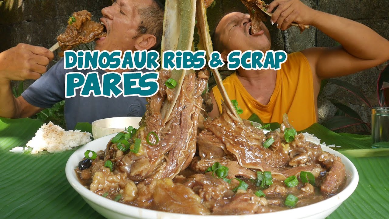 DINOSAUR RIBS AND SCRAP PARES