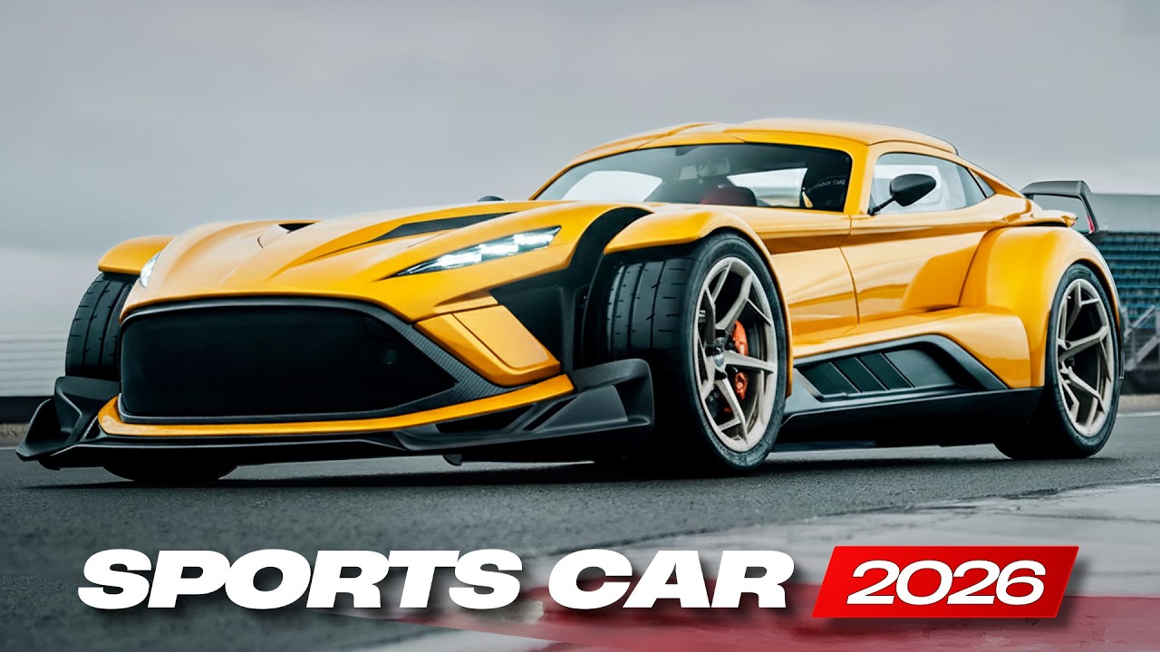 Top 10 All-New Lightweight Sports Cars for 2026-2027