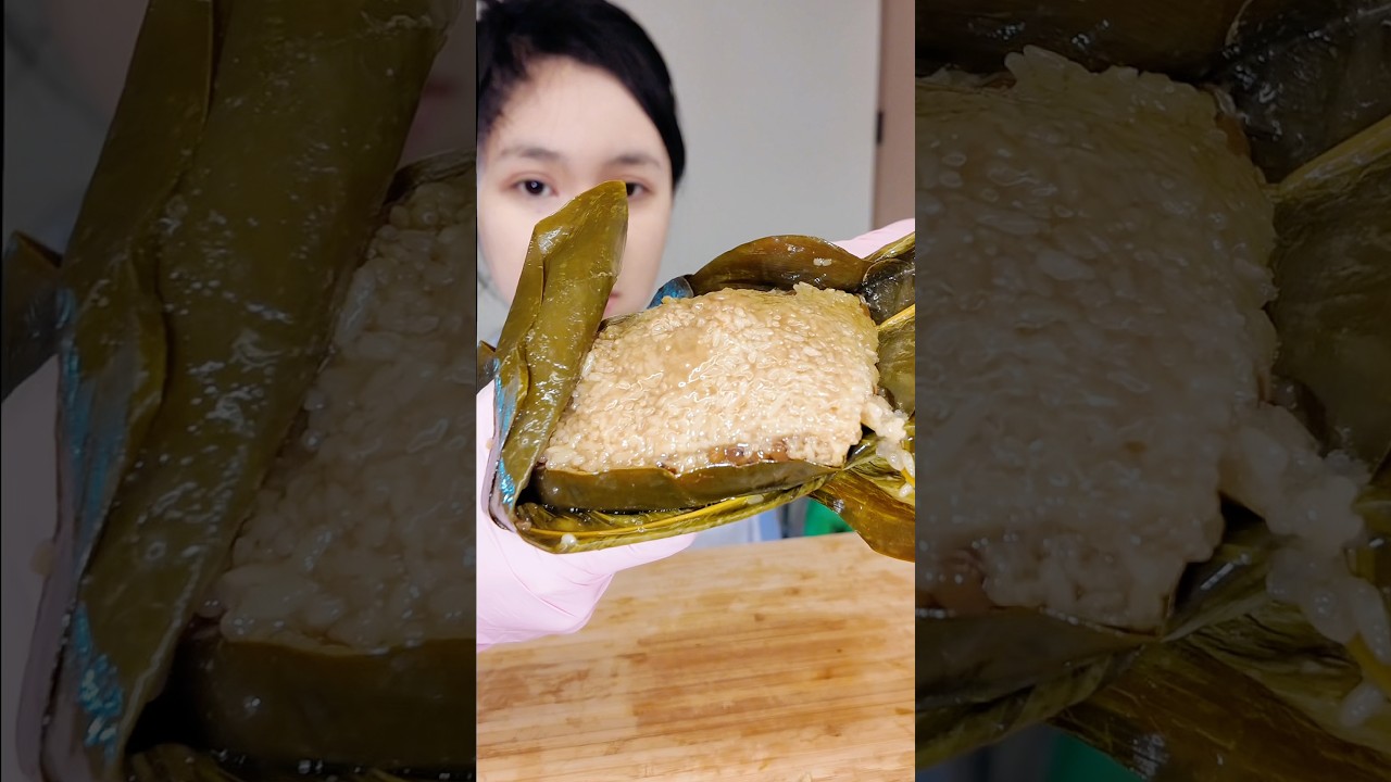 Chinese Rice Dumpling/Zongzi 🥟|MUKBANG&ASMR