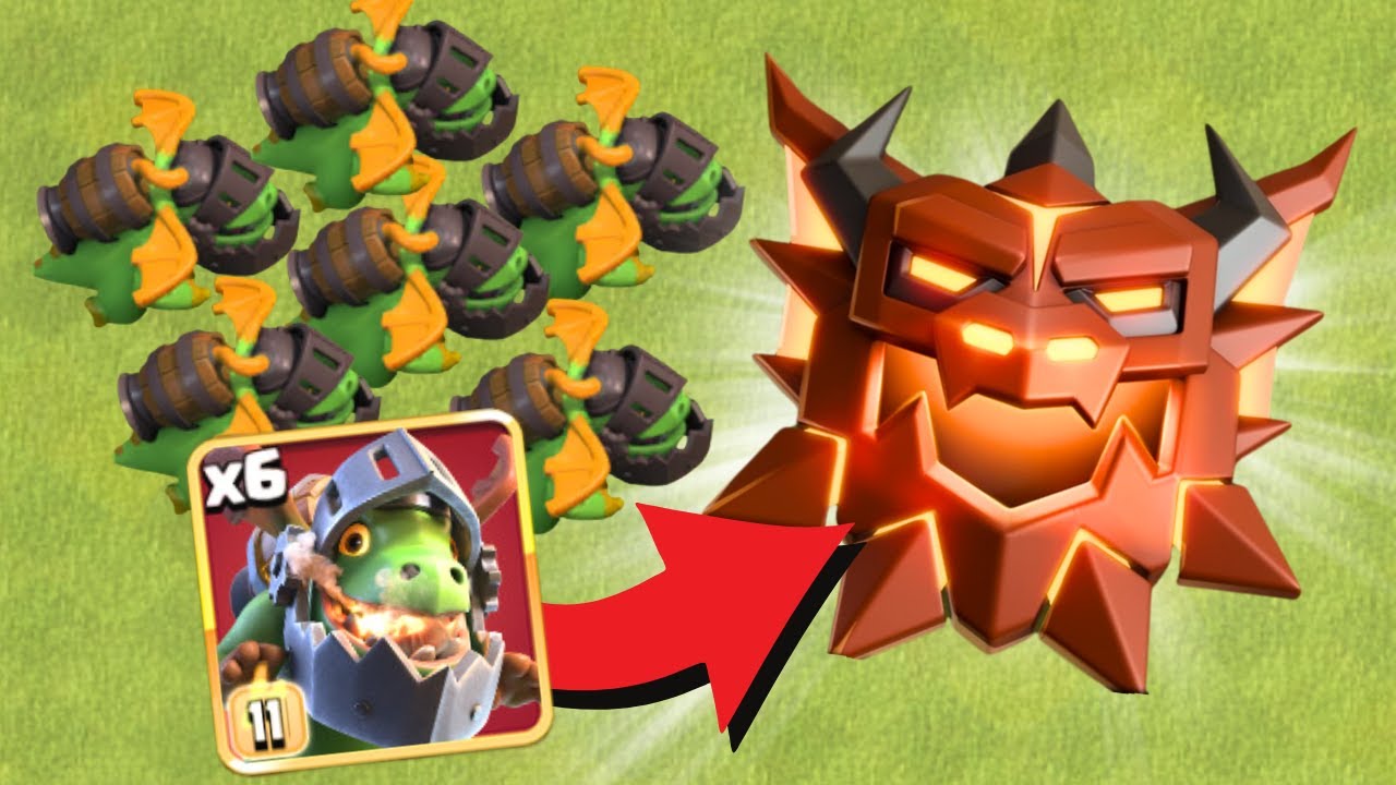 Inferno Dragon Rider Army vs Top 500 Players (Full Legends Day)