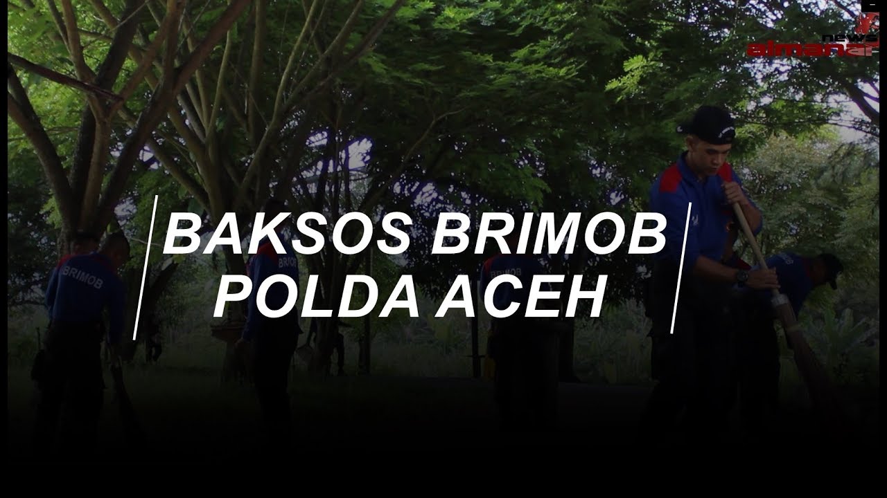 BAKSOS BRIMOB POLDA ACEH DI ALMANAR