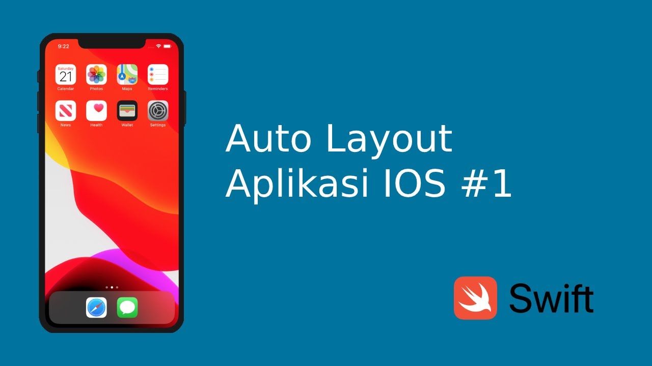 Tutorial IOS Swift:  Auto Layout Bahasa Indonesia Part 1