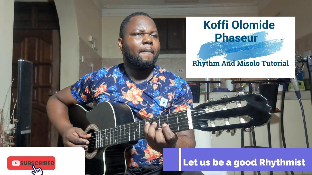 Koffi Olomide Phaseur Rhythm and Misolo Tutorial With Ngoy Kabangwa