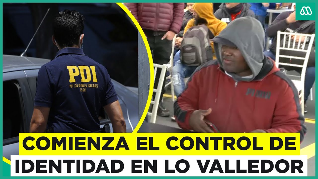 Control de identidad en Lo Valledor: PDI se instala en el mercado para ayudar a extranjeros
