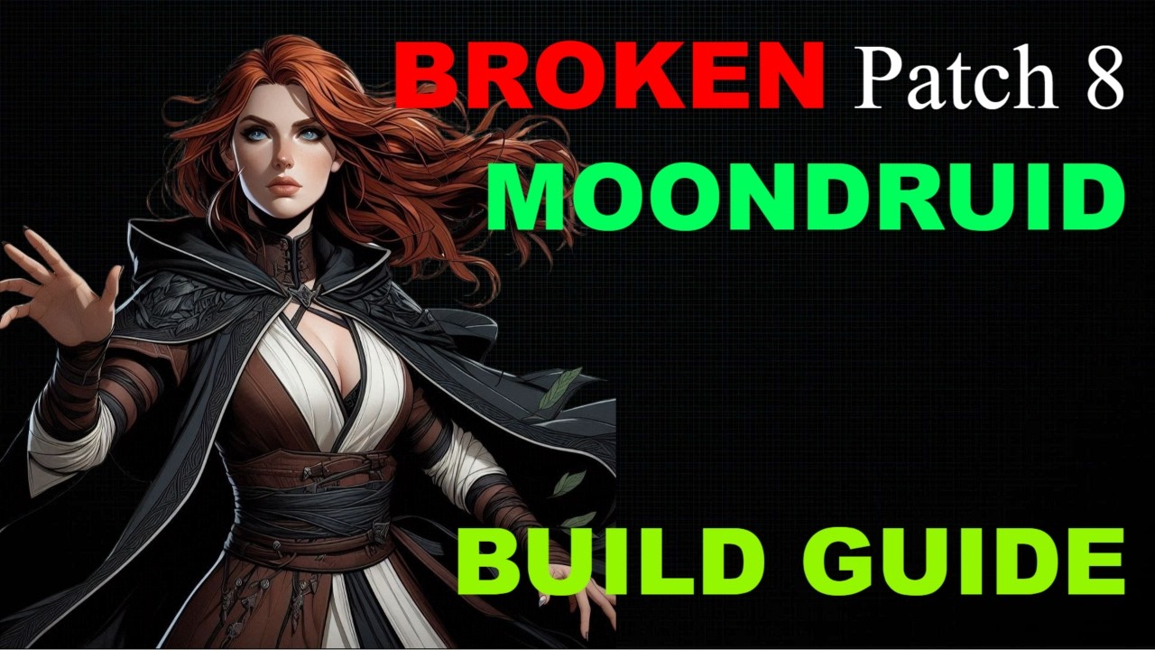 Руководство по сборке MOONDRUID для патча 8 BROKEN — лёгкий соло-режим чести