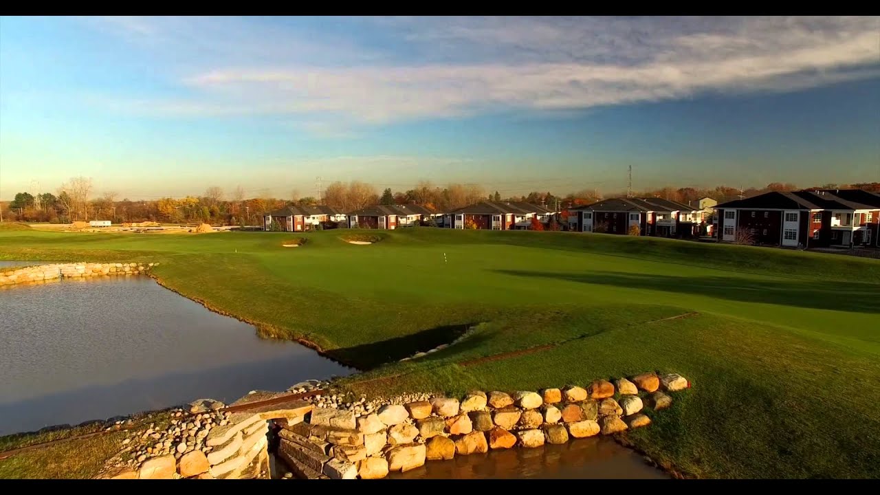 Glacier Club Golf Course Flyover