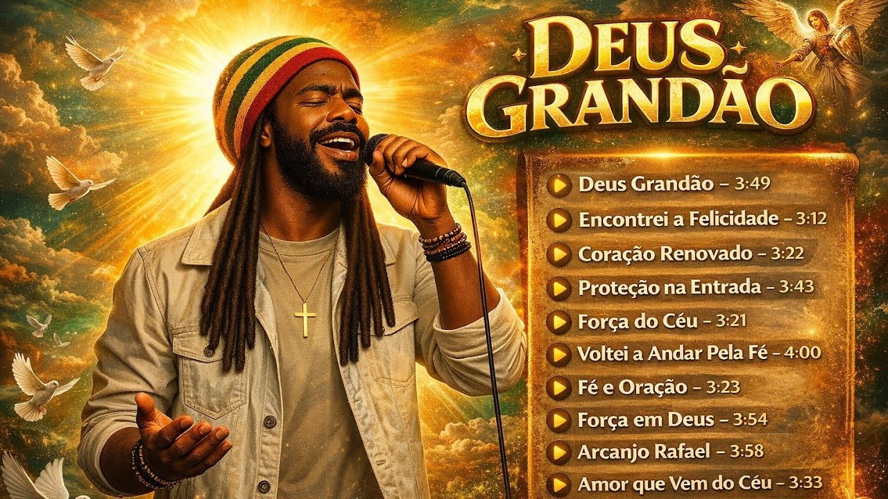 🎧 ÁLBUM: DEUS GRANDÃO🙌🏾 Gilson em Louvor – Reggae Gospel Raiz 