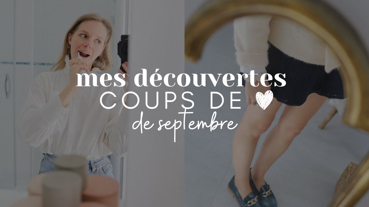 #FAVORIS : Mes coups de coeur de Septembre ! Food, bien être, mode etc...