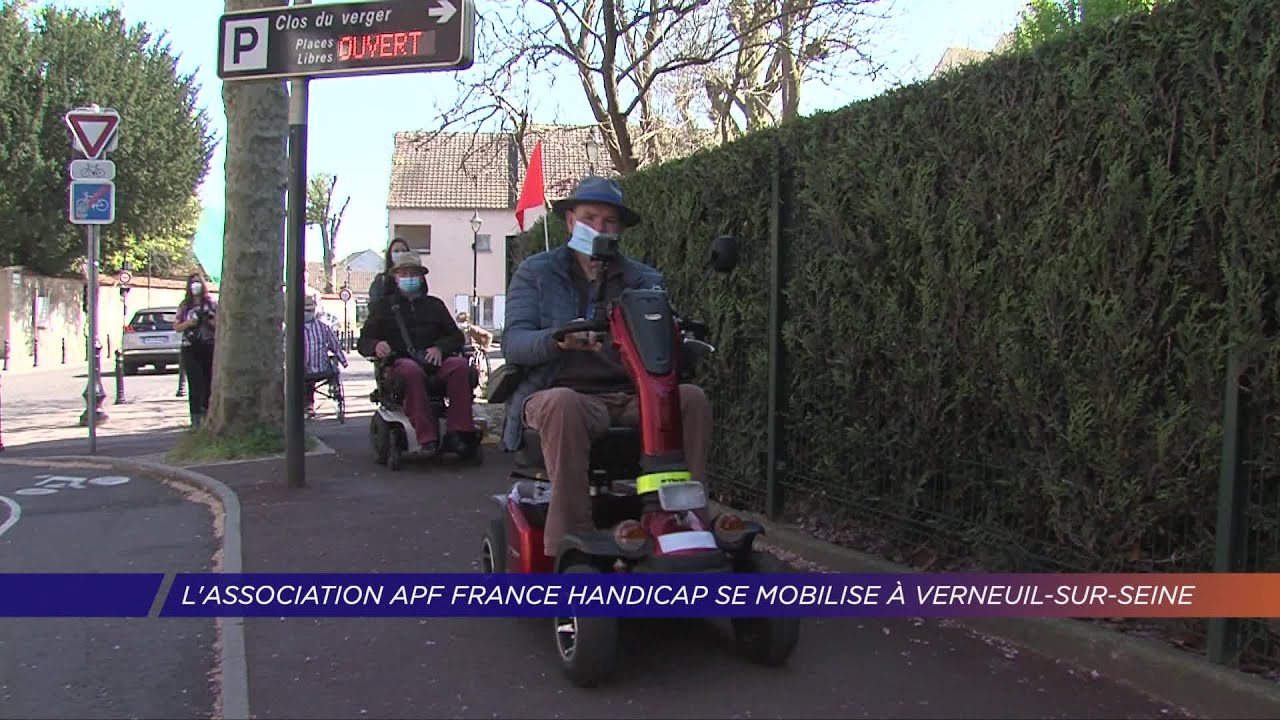 Yvelines | L'association APF France Handicap se mobilise à Verneuil-sur-Seine