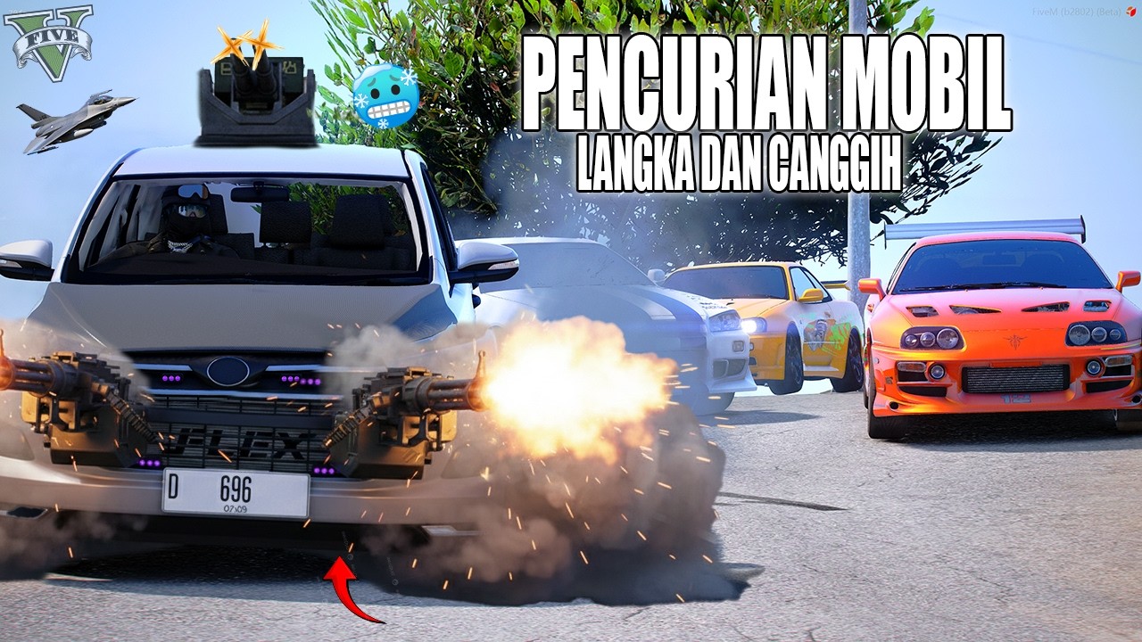 PENCURIAN MOBIL CUMI KILLER !! MOBIL TERGILA YANG PERNAH ADA DI KOTA !! GTA 5 ROLEPLAY