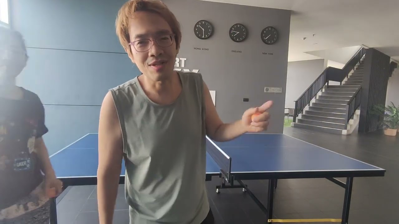 Pingpong Day 13 😭 Ji 0 : Ob 5 😁