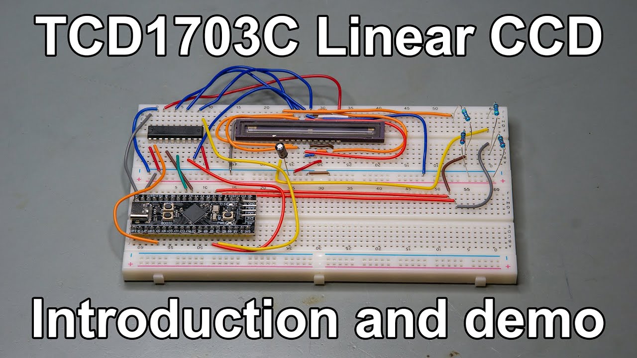TCD1703C Linear CCD - Introduction