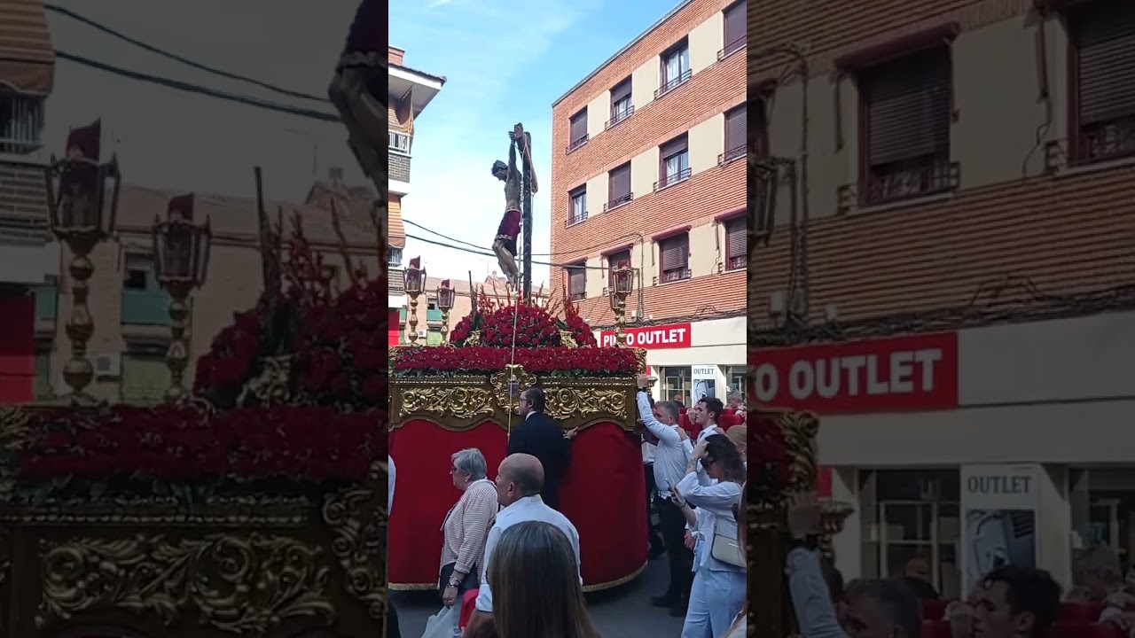 Cristo del Calvario Pinto Banda el Perdón Alcázar de San Juan