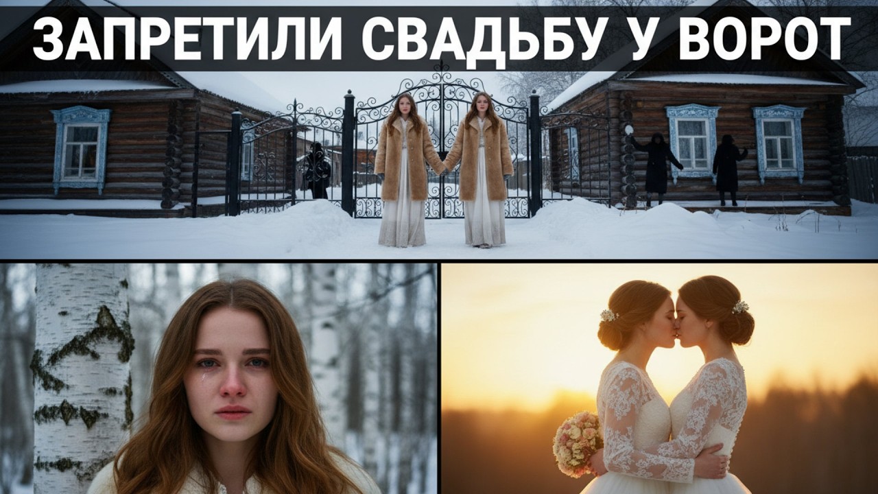 Свадьбу двух невест запретили в родовом доме — но дед первым благословил их у ворот