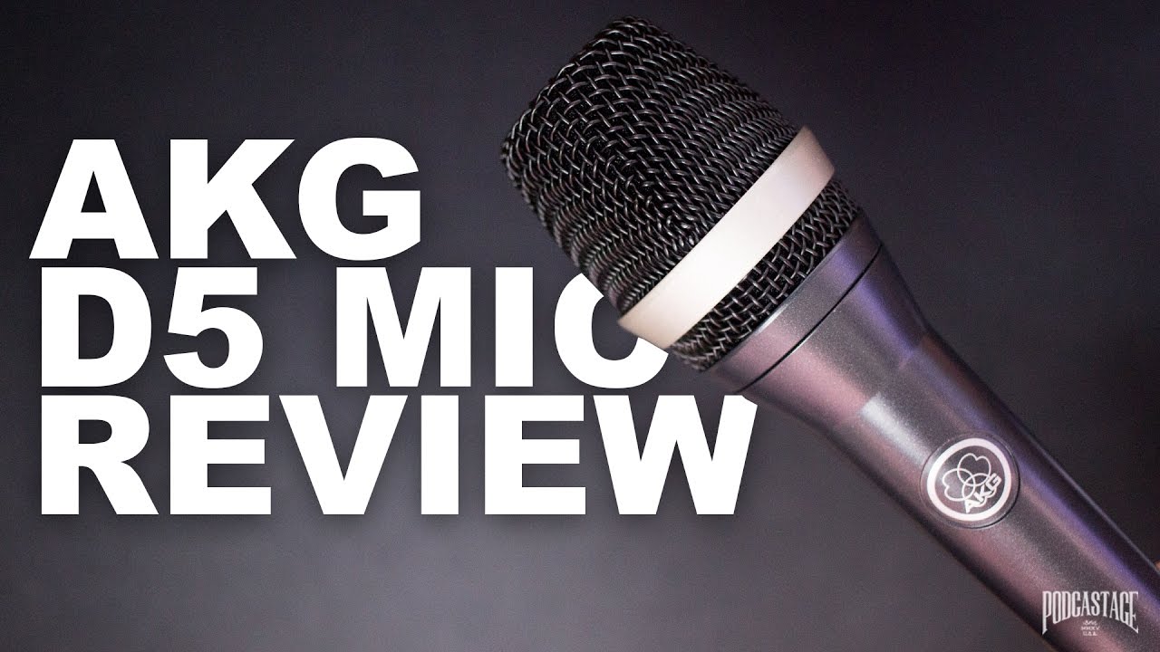 Обзор/тест вокального динамического микрофона AKG D5