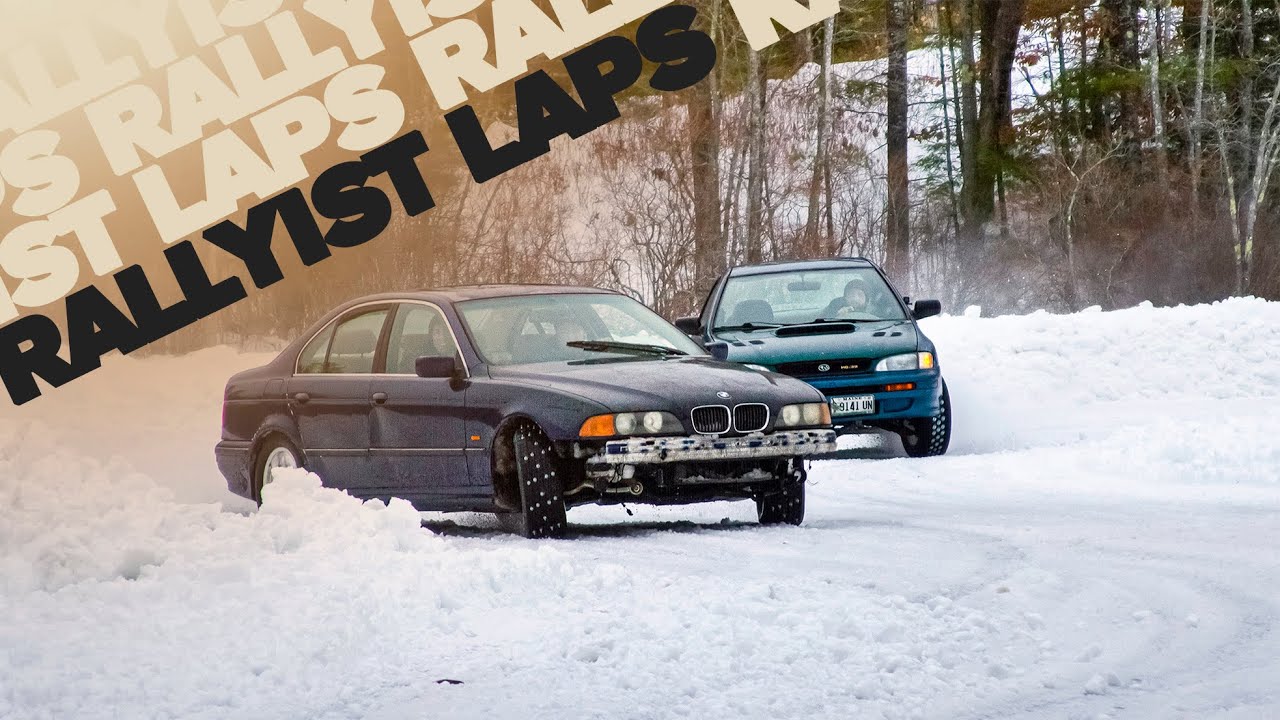 BMW Bangers Racing on Ice - Rallyist Laps Ep.6