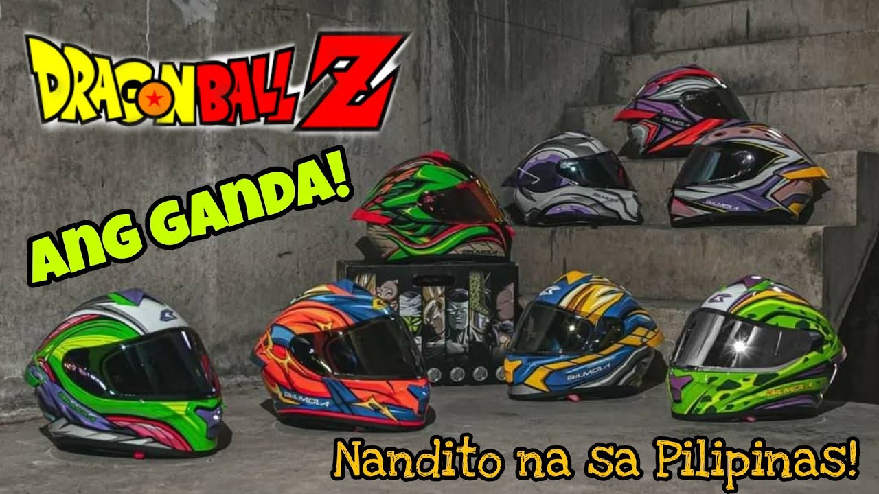 DRAGON BALL Z HELMETS! Nandito na sa Pilipinas. Magkano?