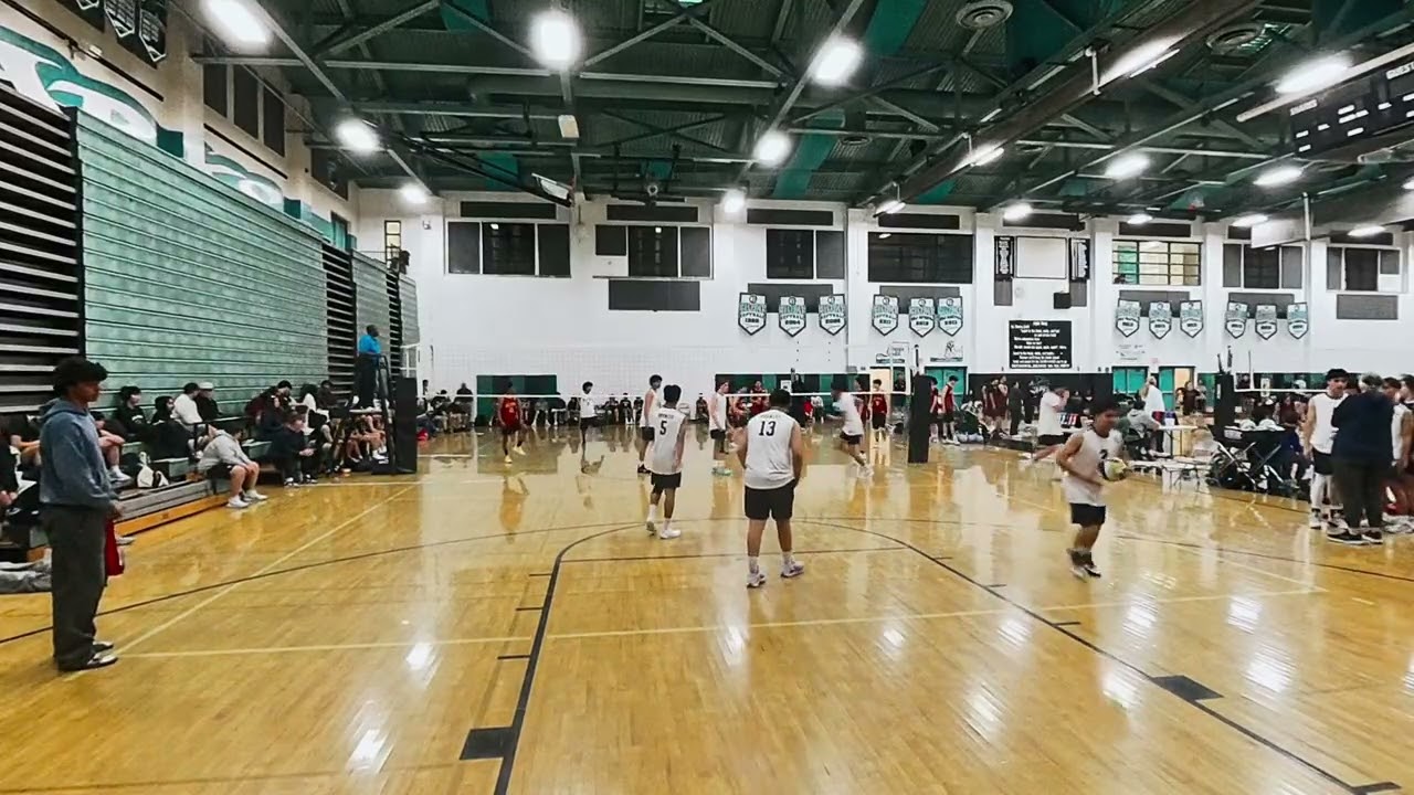 VISTA MURRIETA vs. HILLCREST TROJANS at the shark boys volleyball tournament. 3.7.2026