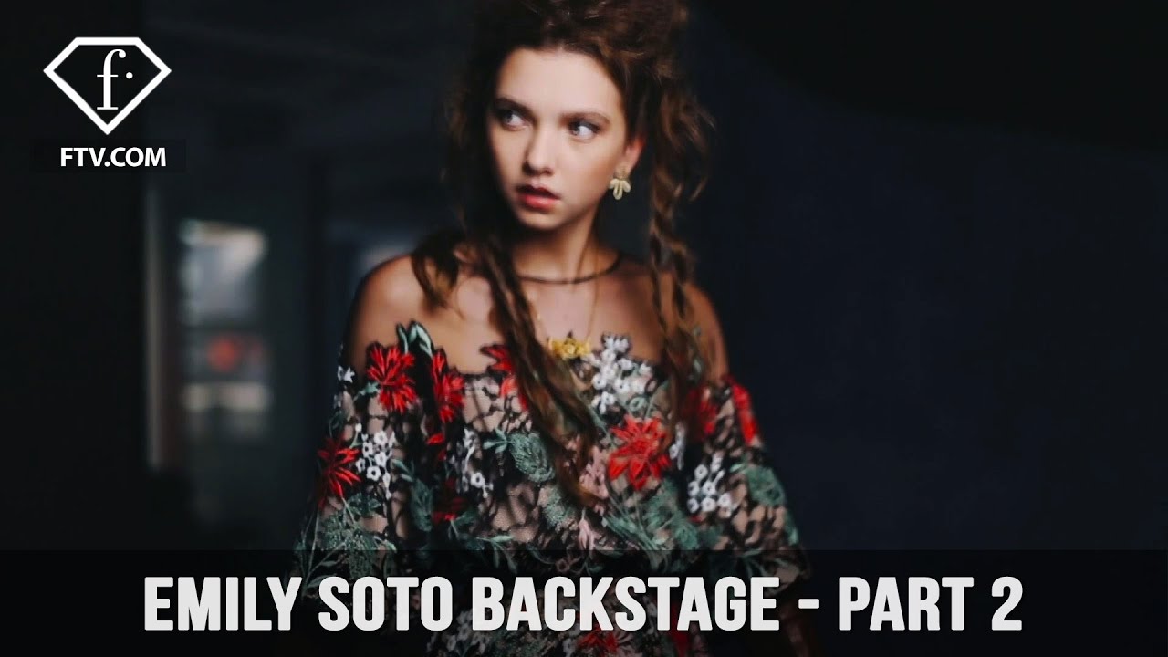 Backstage at Emily Soto Photo shoot at New York - Part 2 | FashionTV