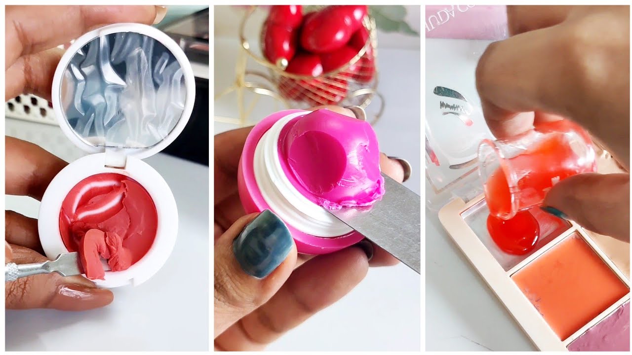 Satisfying Makeup Videos | Trying New Things | Depotting Products