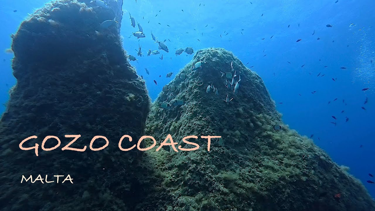 Scuba Diving Gozo Malta (Raz il-Hobz, North Cathedral Cave, Mgarr ix Xini)