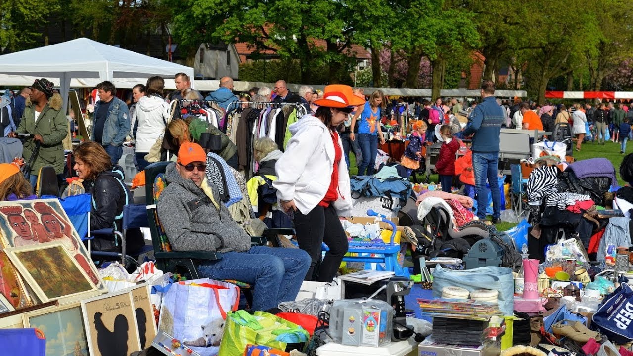 Koningsdag 2018 Soest Vrijmarkt op de Engh