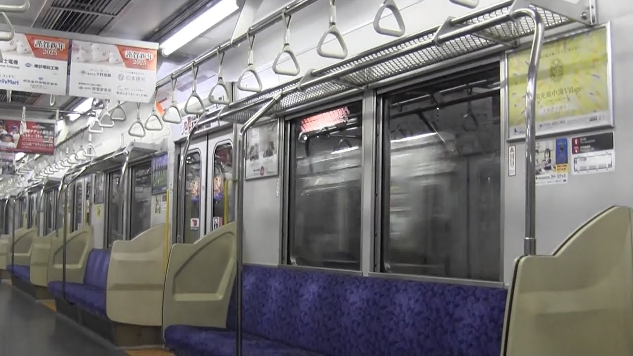 東武9000系 走行音 モハ9908 川越市～池袋 他【チョッパ制御】【長時間走行音60分】