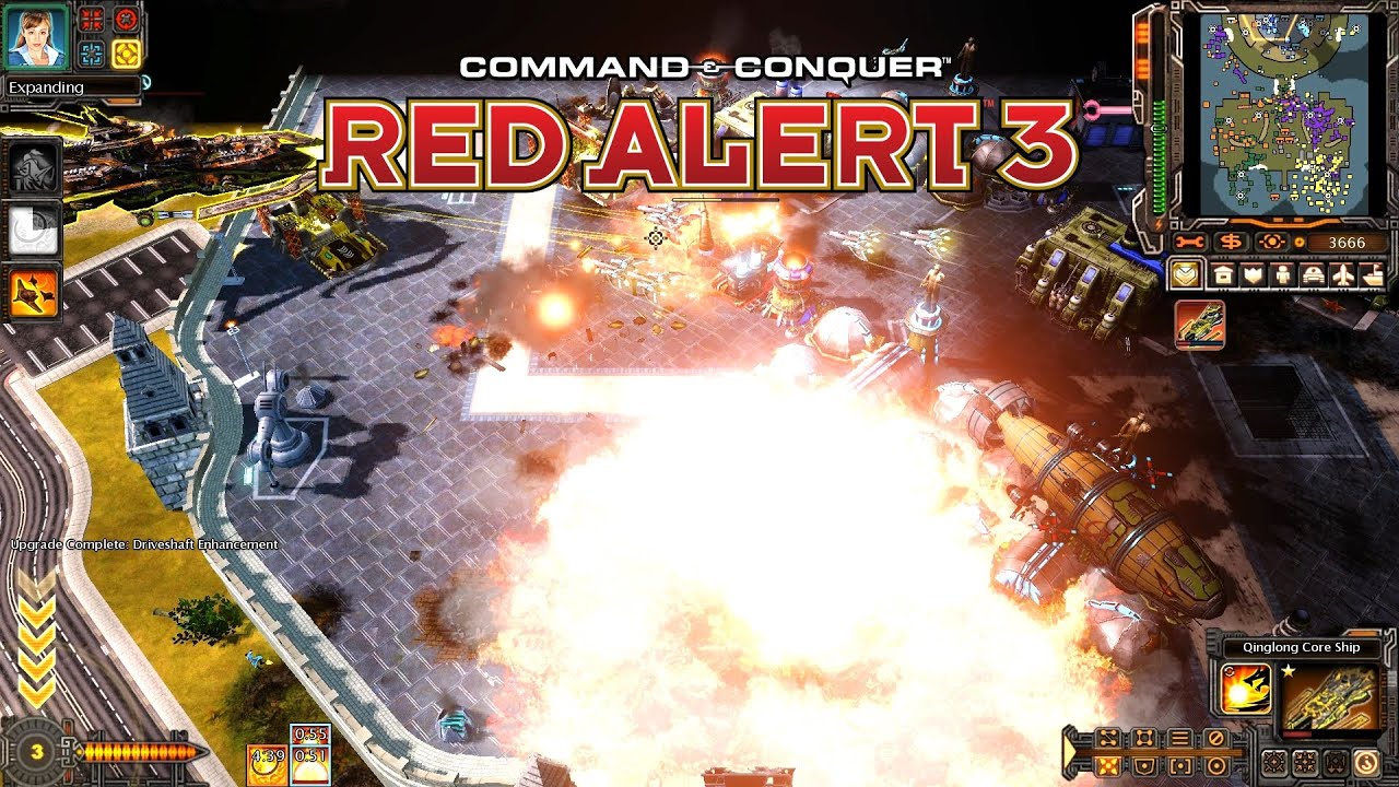 Command and Conquer  Red Alert 3 Corona MOD Celestial Empire Gameplay vs Soviet Boosted Insane AI